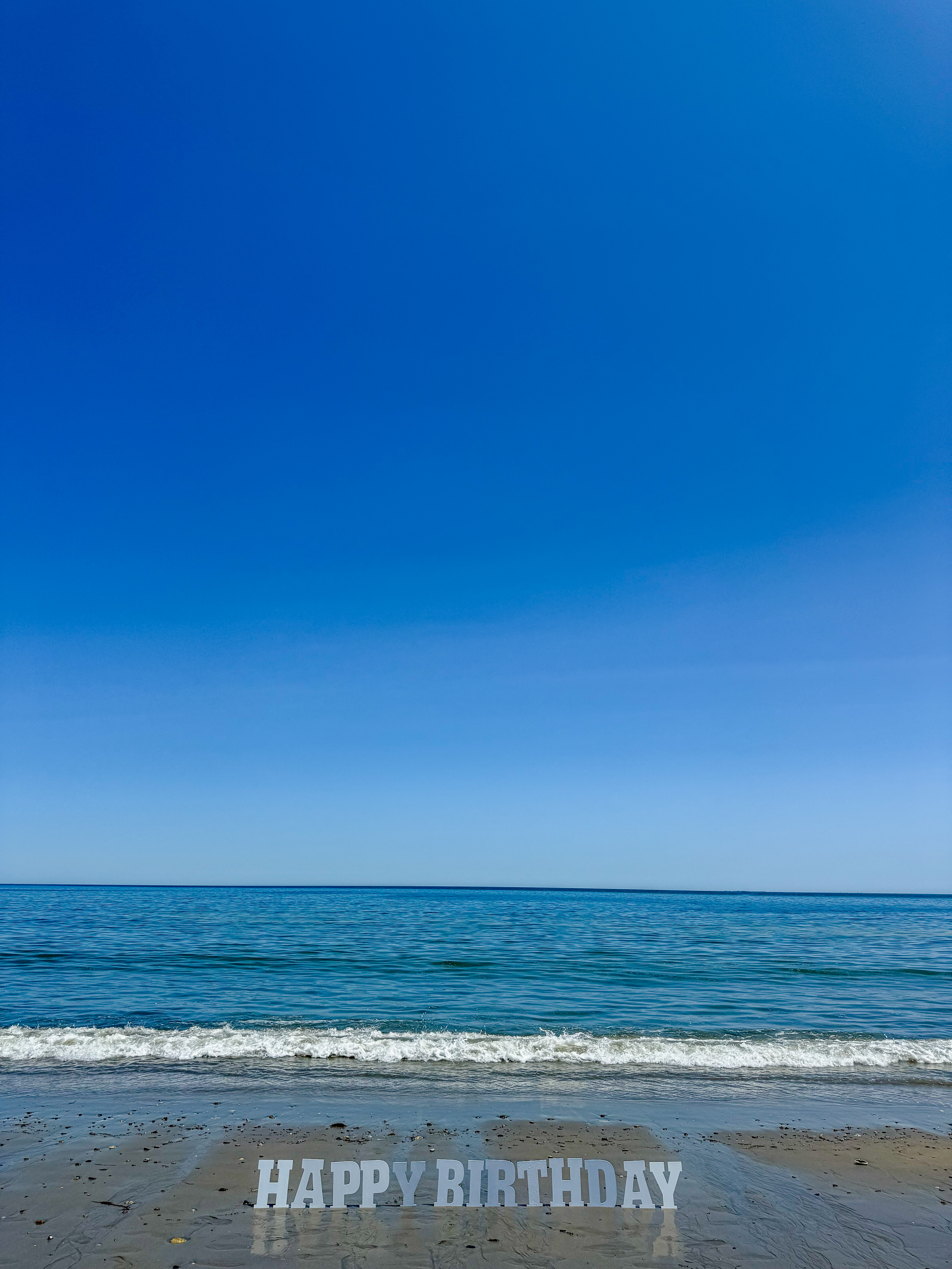 Beach Birthday Card