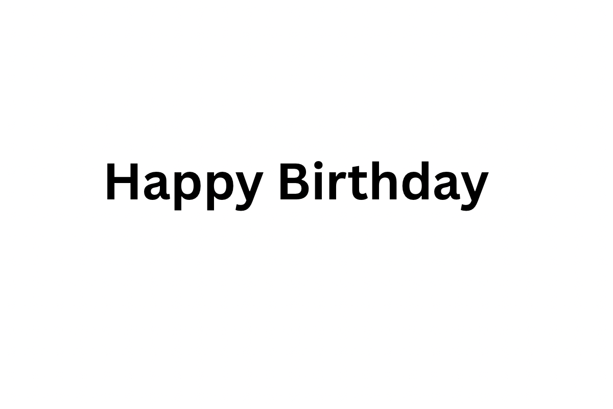 Business Card Birthday Card