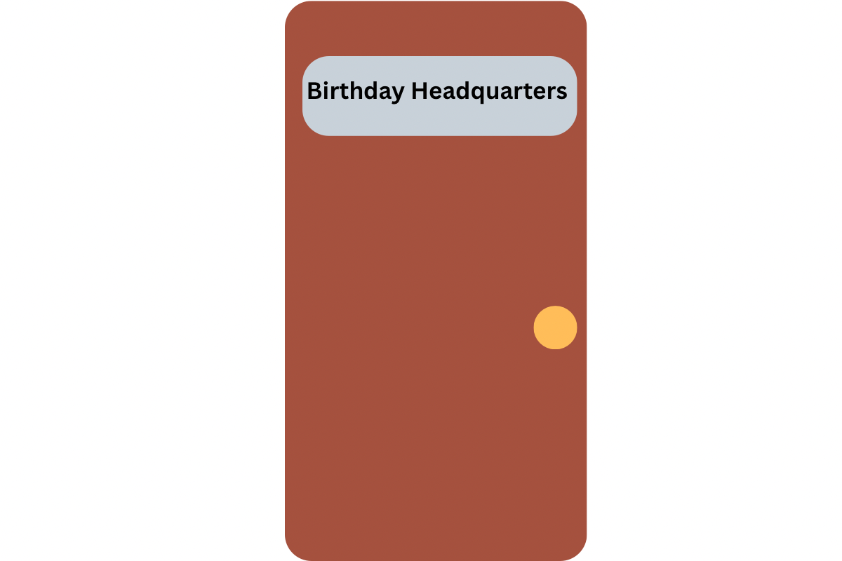 Birthday Headquarters Birthday Card